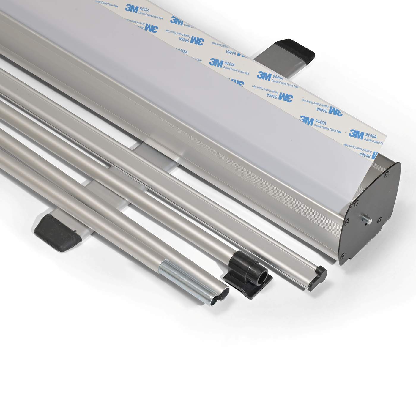 Soporte compacto para pancartas enrollables Metamark DS2