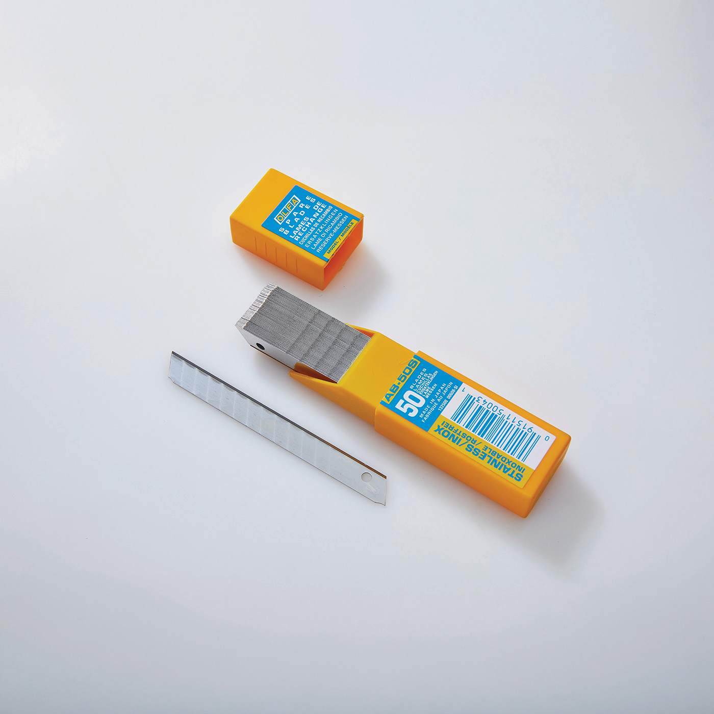 OLFA® AB50S Stainless Snap-Off Blades 9mm - 50 Pack