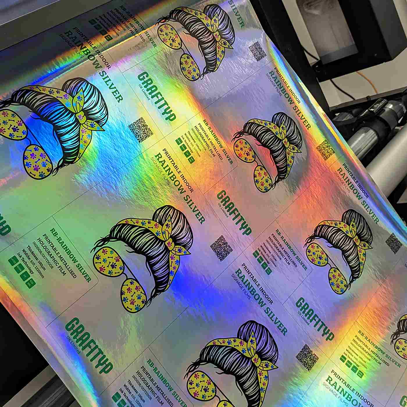 ISSE2 Metallised Rainbow Silver (Brite Overall)